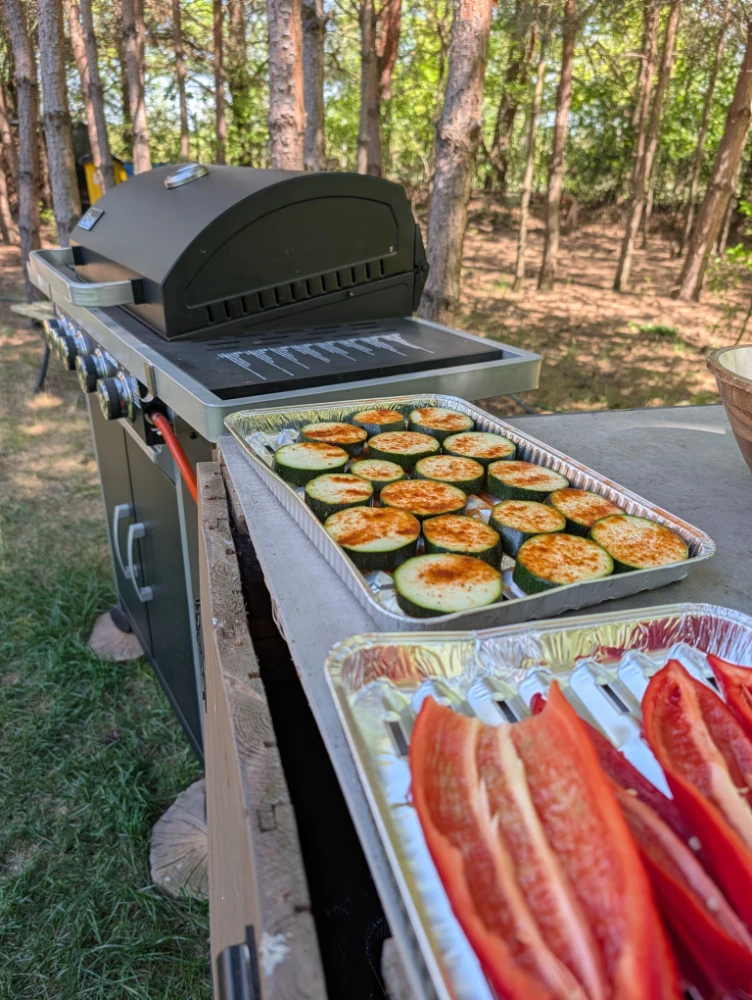 Grill w ogrodzie